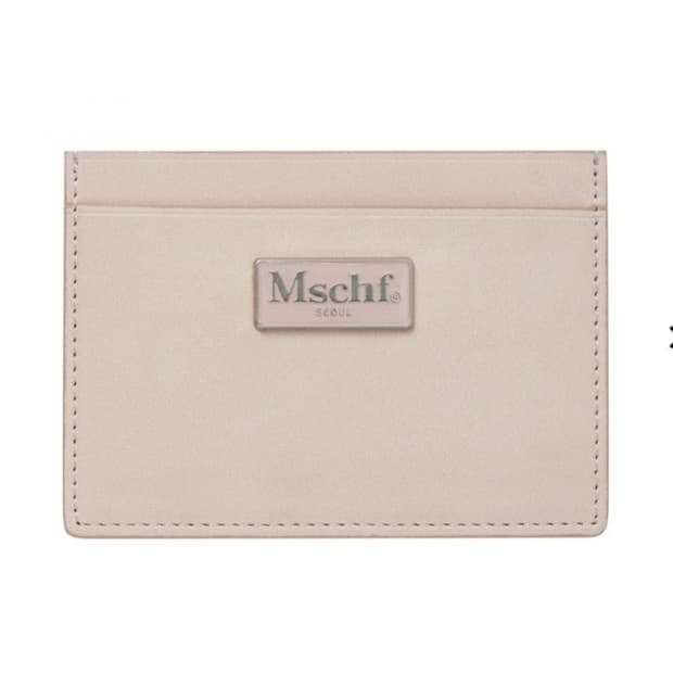 미스치프 라이트핑크 미니카드지갑 마뗑킴베이비메탈클럽