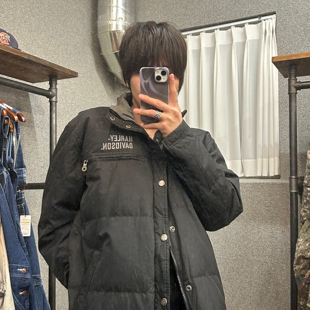 Harley-Davidson reversible padded jacket