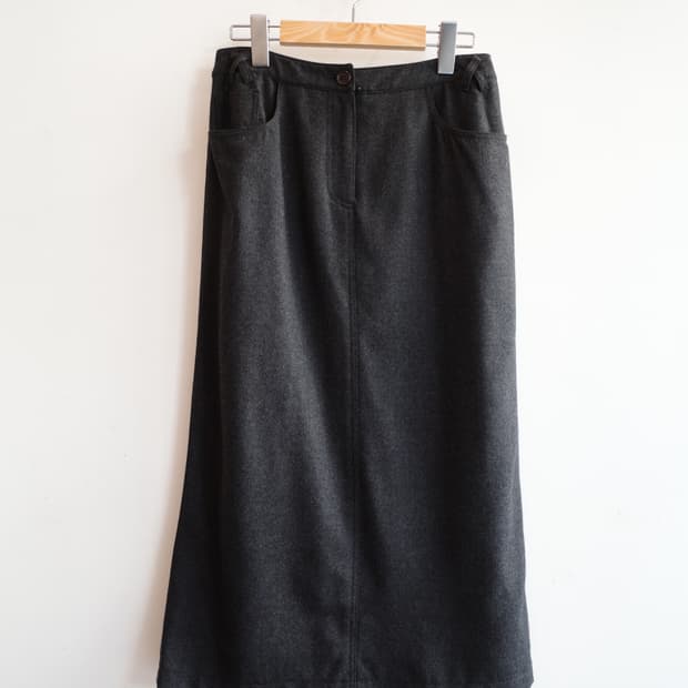 SONIA RYKIEL 소니아 리키엘 울 롱 스커트 (26~27인치)