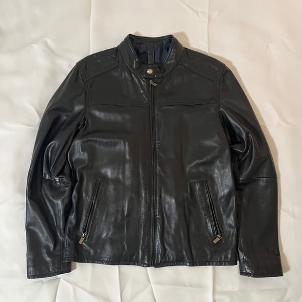 마시모두띠 리얼레더 자켓