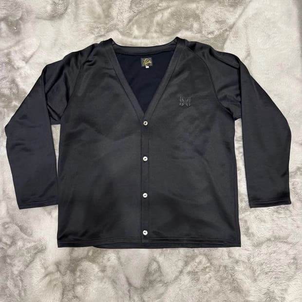 니들스 블랙 가디건