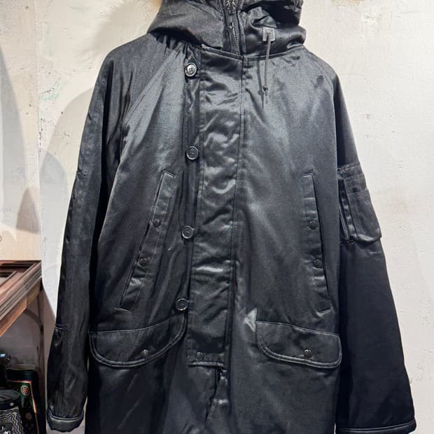 N-3B Spiewak black puffer jacket