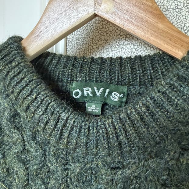 ORVIS 오르비스 피셔맨 울 니트