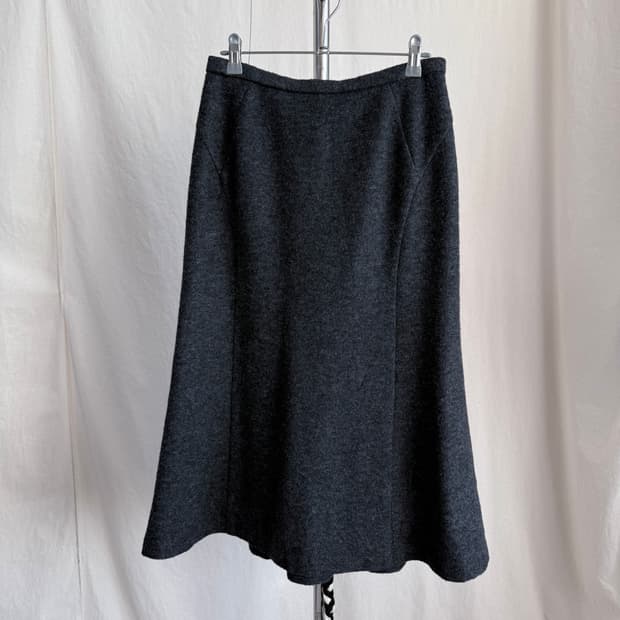 25詩 부클 롱 스커트