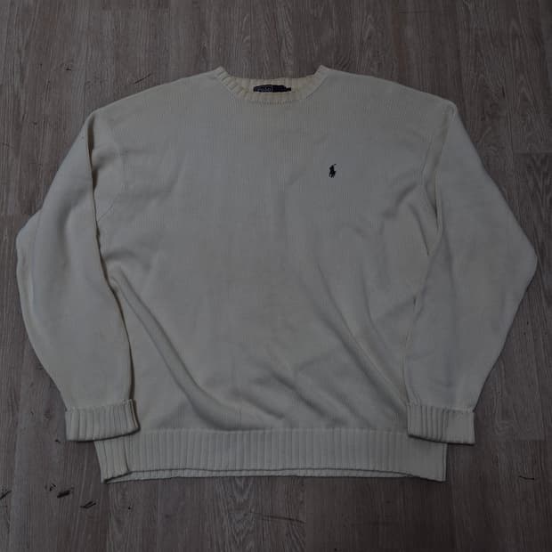 폴로 랄프로렌 스몰포니 코튼 니트 2XL(110)