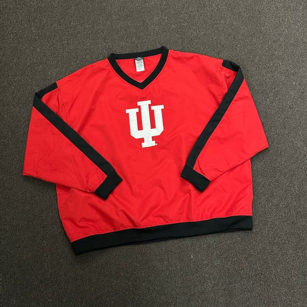 2XL)아메리카 빈티지 인디애나 로고 탑