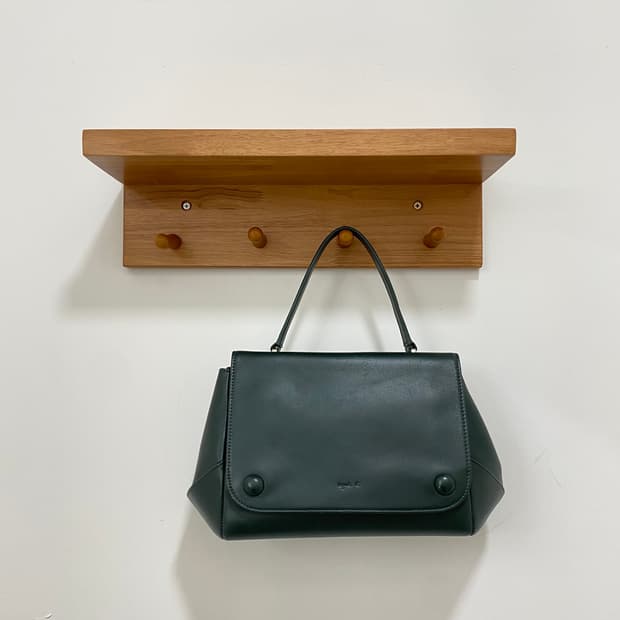 Agnes b. 다크그린 핸드백