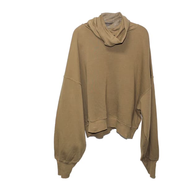 AGOLDE 에이골디 터틀넥 크롭 스웻셔츠