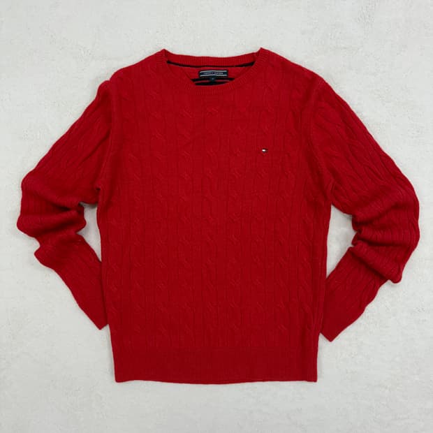 타미힐피거 니트