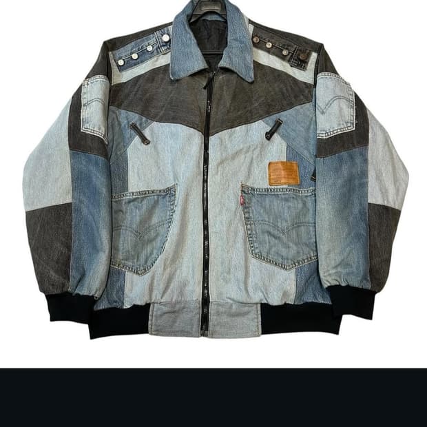 리바이스 패치워크 자켓