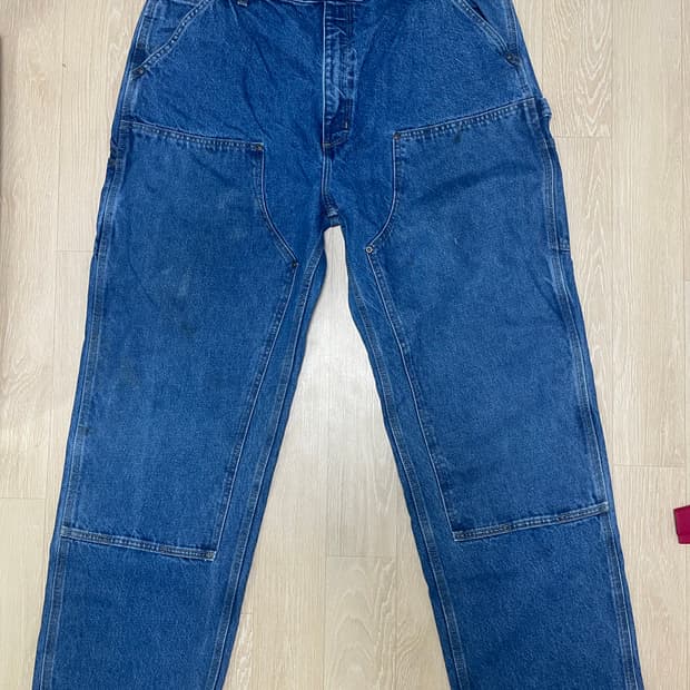 칼하트 데님 더블니 40x34 상태굿 실측확인부탁