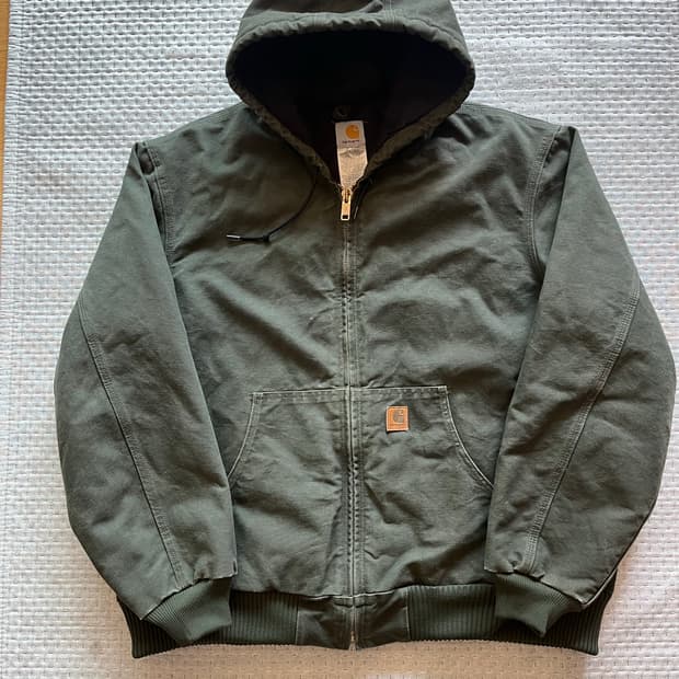 [XL] 칼하트 j130 샌드스톤 덕 액티브 자켓