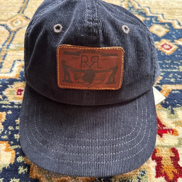 RRL 더블알엘 코듀로이 트러커캡