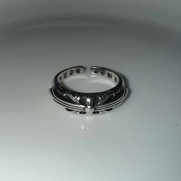 <새상품>실버925 오픈링 실버링 빈티지링 은반지 크로스링