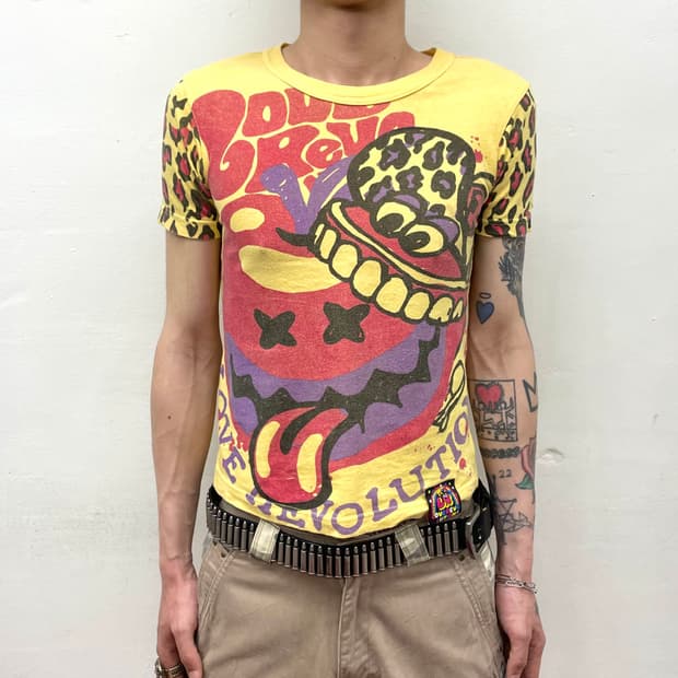 Leopard Apple Devil Yellow T-shirt