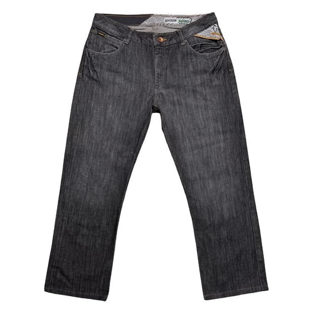 볼컴 스트레이트핏 워싱 데님팬츠 블랙 36