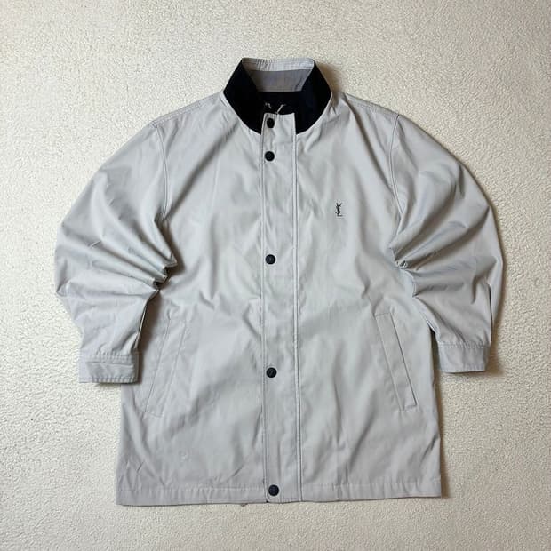 입생로랑 YSL 00s 자수로고 스윙톱 자켓 PN7483