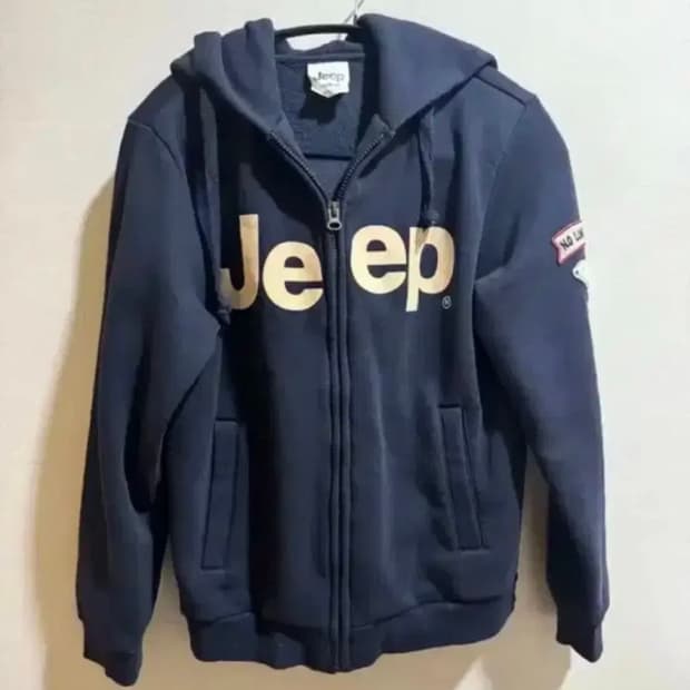 지프 폴라베어 후드집업 네이비 s