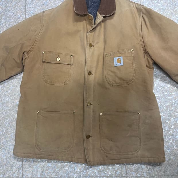 칼하트 초어코트 6BLC 덕자켓