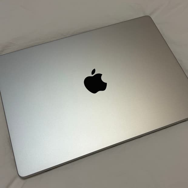 애플 맥북 m3 14인치 실버 16GB 1테라