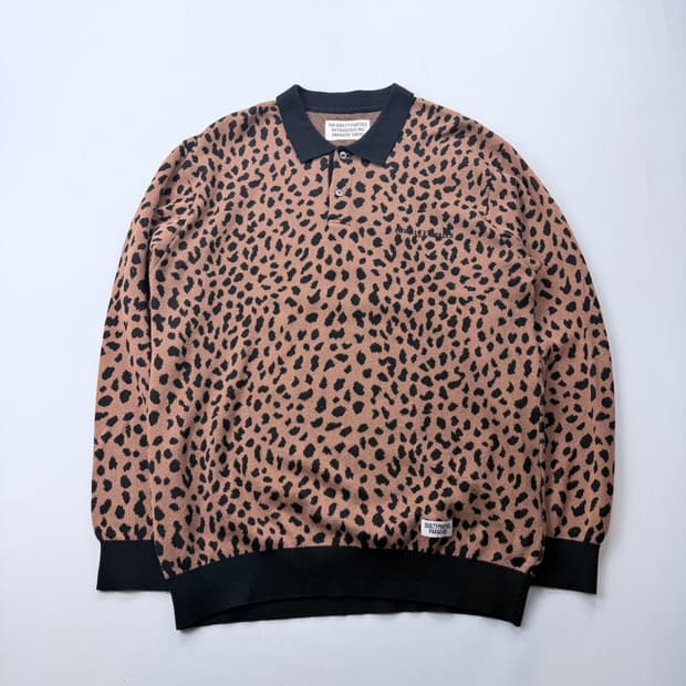 와코마리아 guilty parties 레오파드 니트
