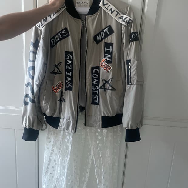 여성 로드샵 항공 점퍼