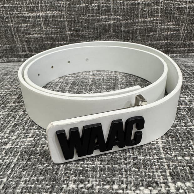 WAAC 화이트 벨트 32