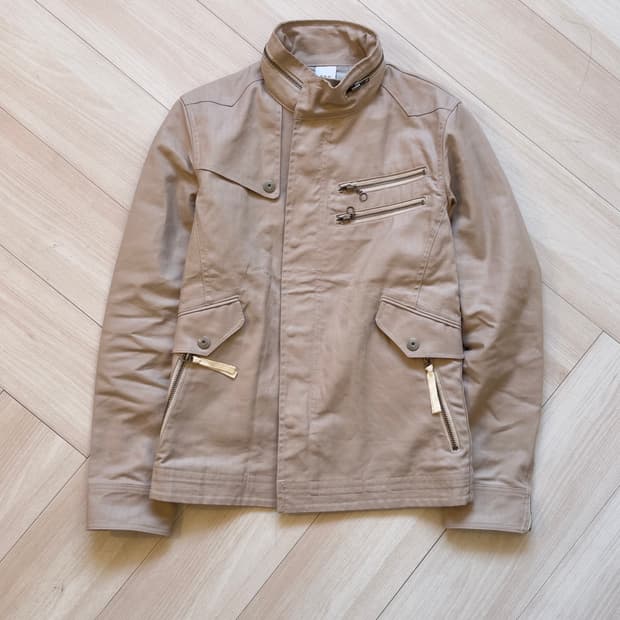 [ABX] zip up detail jacket