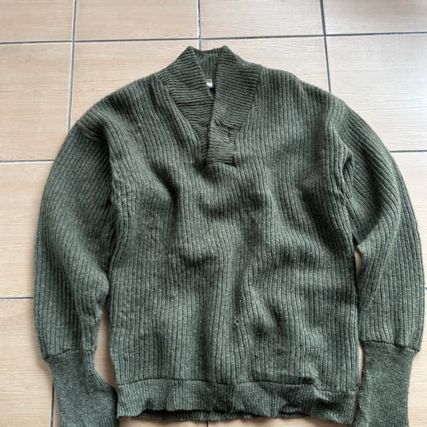 70‘s 노르웨이군 풀오버스웨터