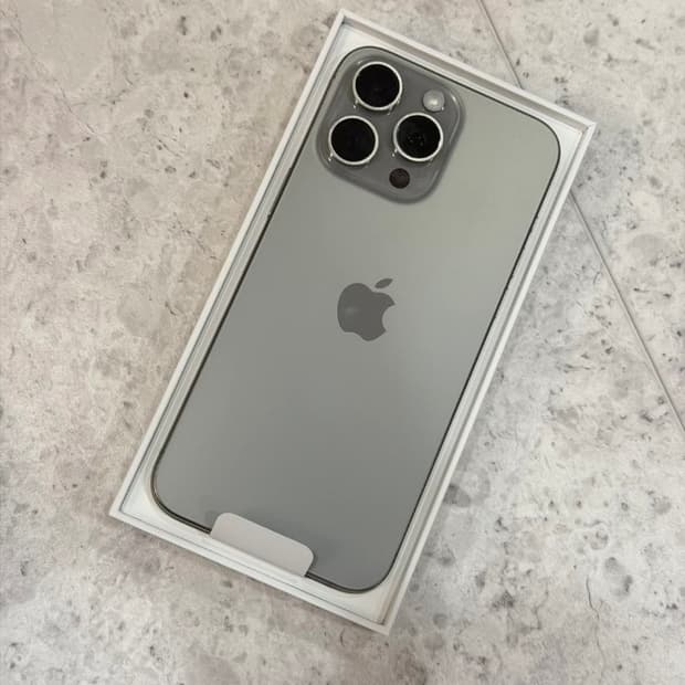 아이폰 15프로 1테라 리퍼미사용