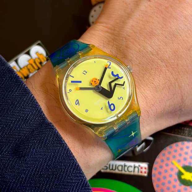 96년판) 빈티지 스와치 무중력