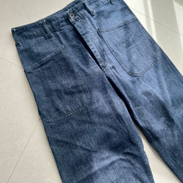 엔지니어드 가먼츠 워커데이 데님 퍼티그 팬츠