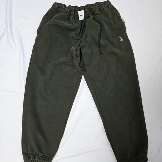 나이키 NRG x 빌리아일리쉬 조거팬츠 스우시 세쿼이아 XL