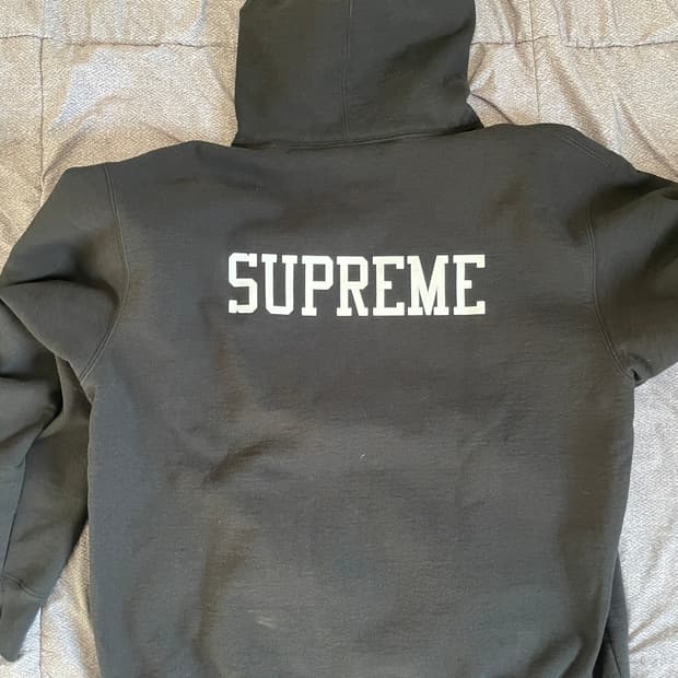 슈프림 그렘린 후드티 블랙