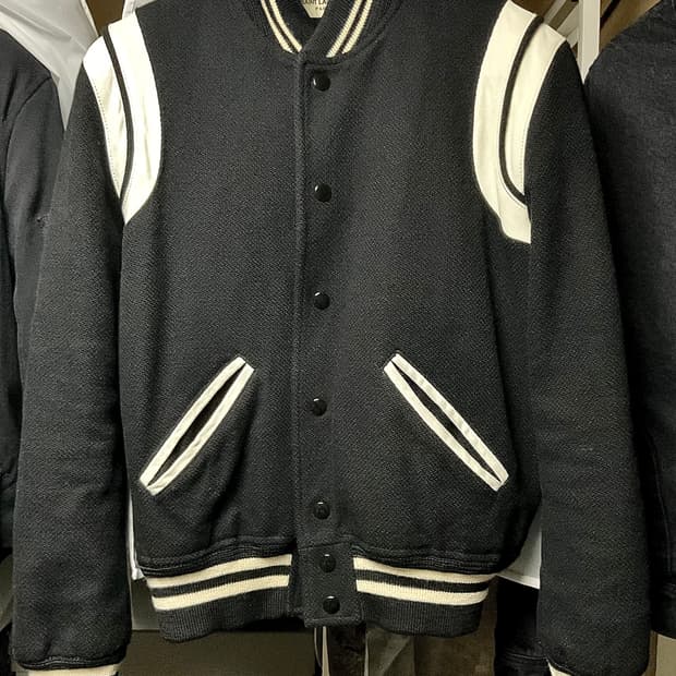 생로랑 테디 바시티 자켓 44  2017