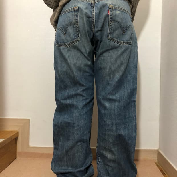 빈티지 리바이스 501 데님 팬츠