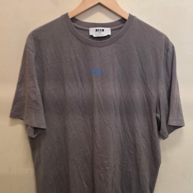 (L)MSGM 스몰로고 반팔티