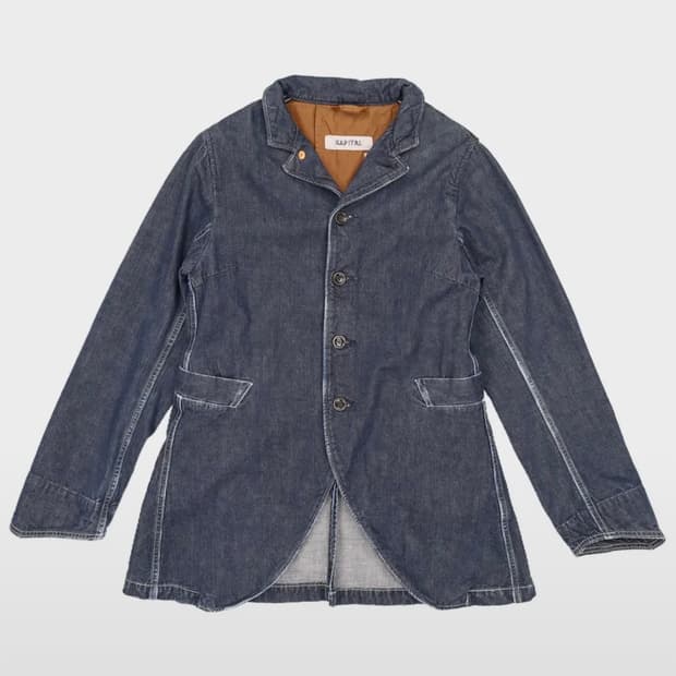 캐피탈 데님 트리거 재킷