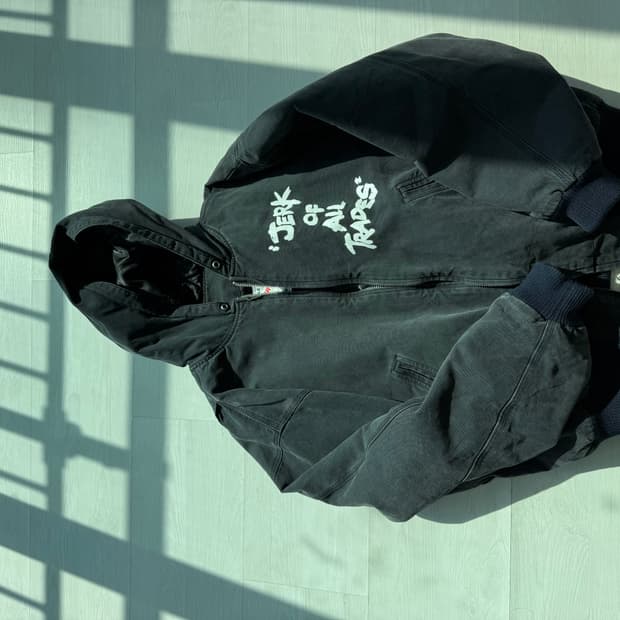 샌드파이퍼 후드 워크 자켓 블랙 M