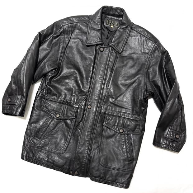 Express - 레더 코트