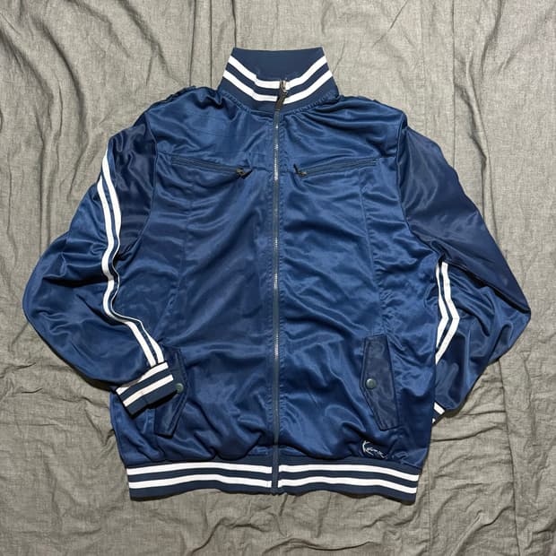 Vintage Striped Track Jacket