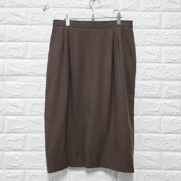 구찌 GUCCI 울 스커트 27인치