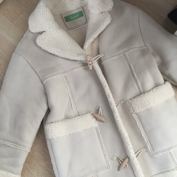 시눈 무스탕코트