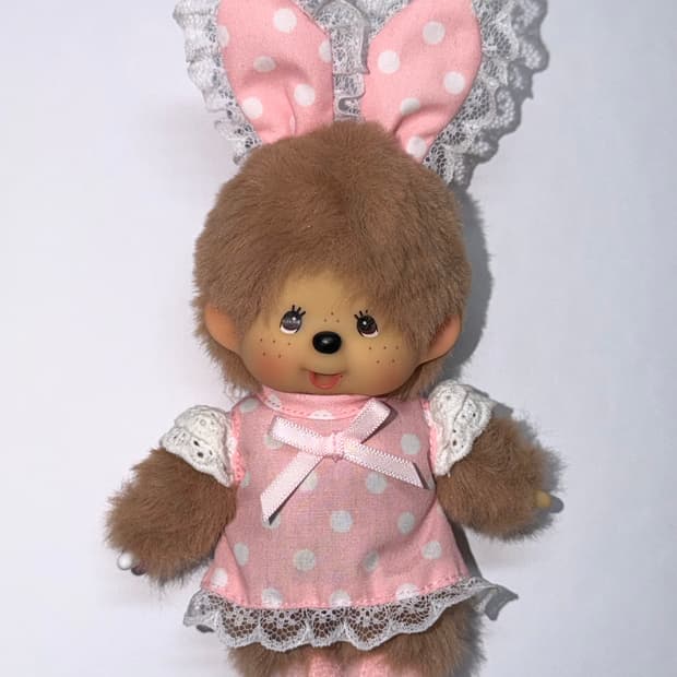 핑크 도트 몬치치 키링 (홍콩 한정판)