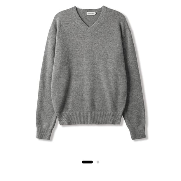 스테디에브리웨어 코지울 캐시미어 브이넥 니트 1