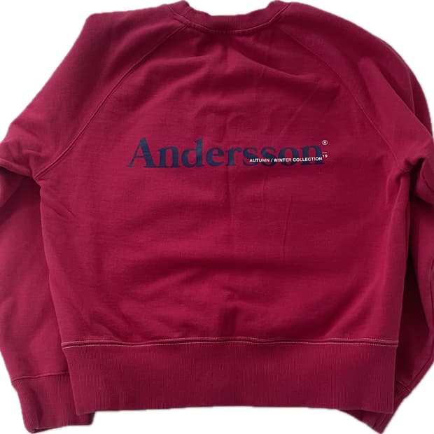 Andersson 핑크 맨투맨