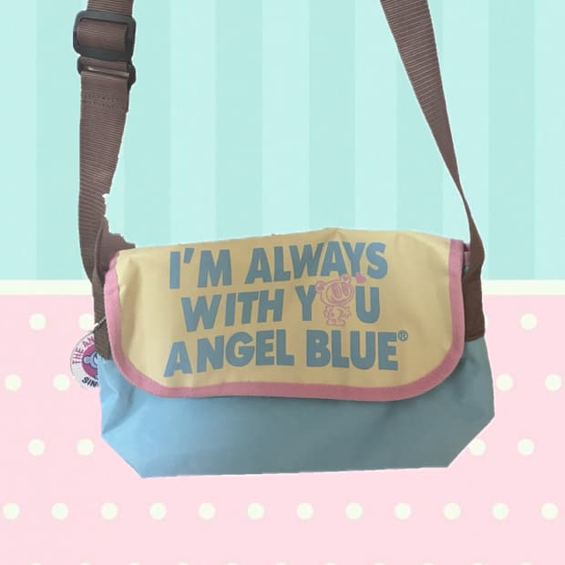 엔젤블루 메조피아노 갸루 y2k 빈티지 일브 숄더백