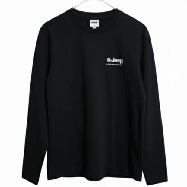 미사용)지프 롱슬리브 긴팔티셔츠 M/지프 로고 티셔츠