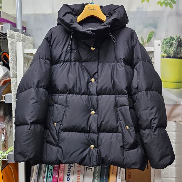 시스템 여성패딩 66 오버핏 구스패딩 AD17