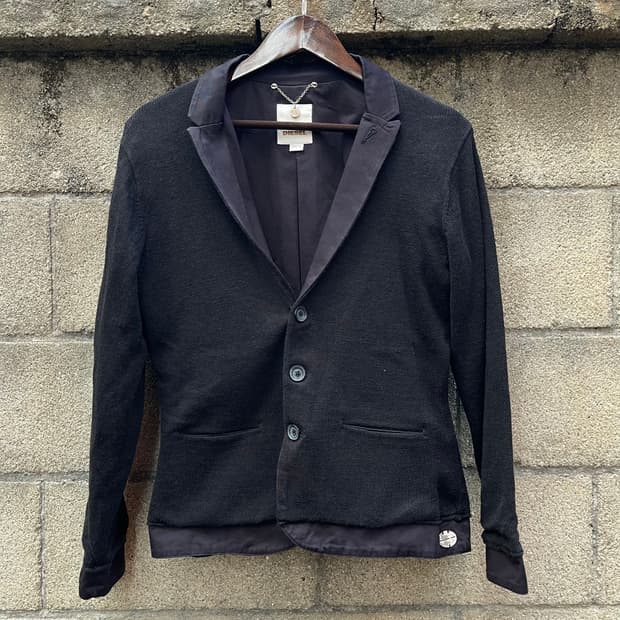 [S] 디젤 니트 가디건 블레이저 자켓